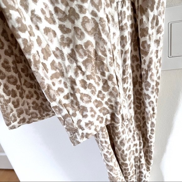 RACHEL ZOE Leopard Printed Scoop Neck Jumpsuit S - Picture 12 of 15